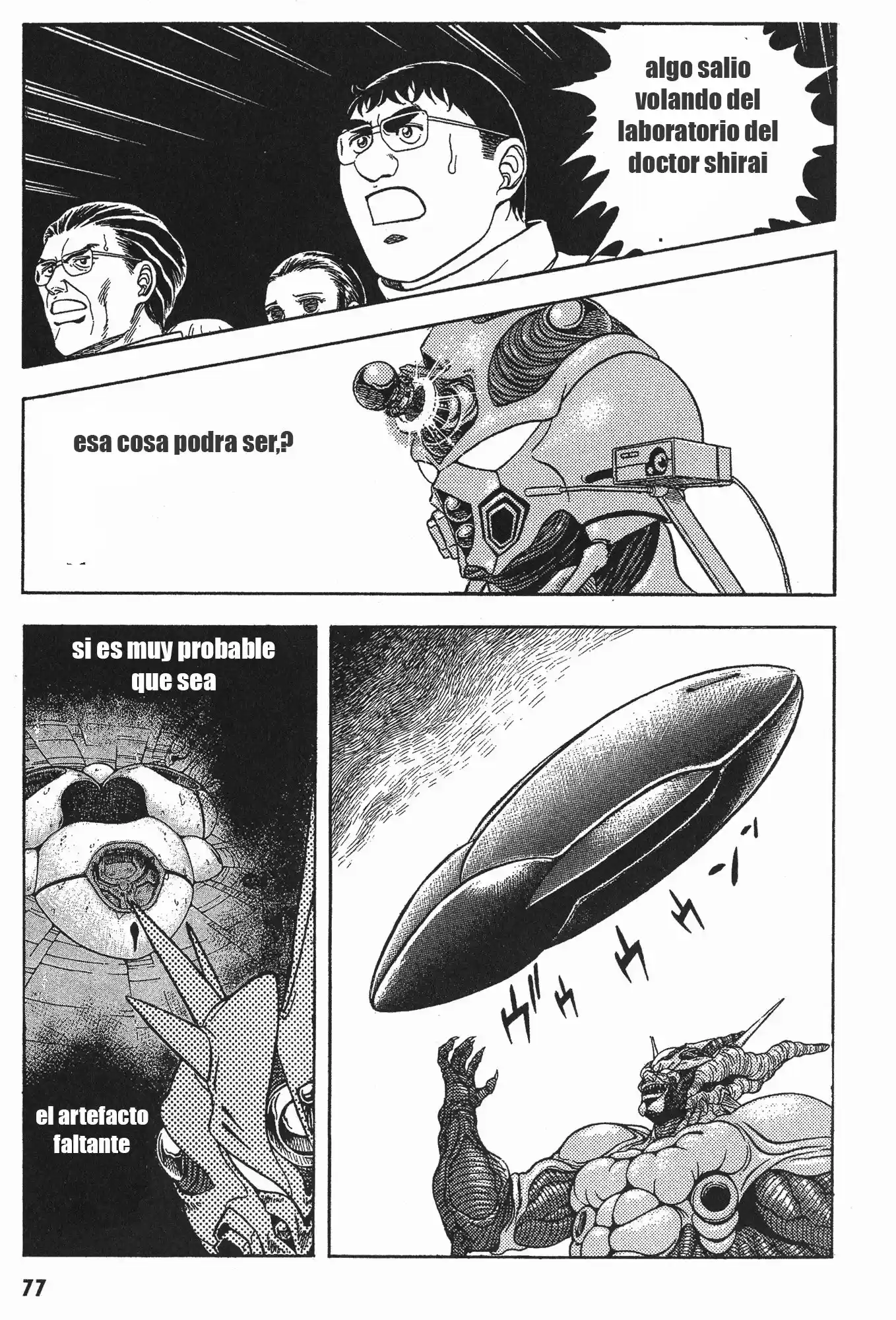 Kyoushoku Soukou Guyver (1984) - Capítulo 49 - Página 15 - LectorTMOo