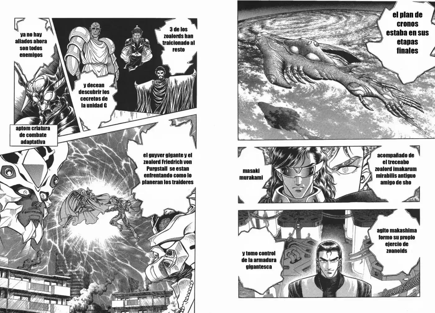 Kyoushoku Soukou Guyver (1984) - Capítulo 93.5 - Página 6 - LectorTMOo