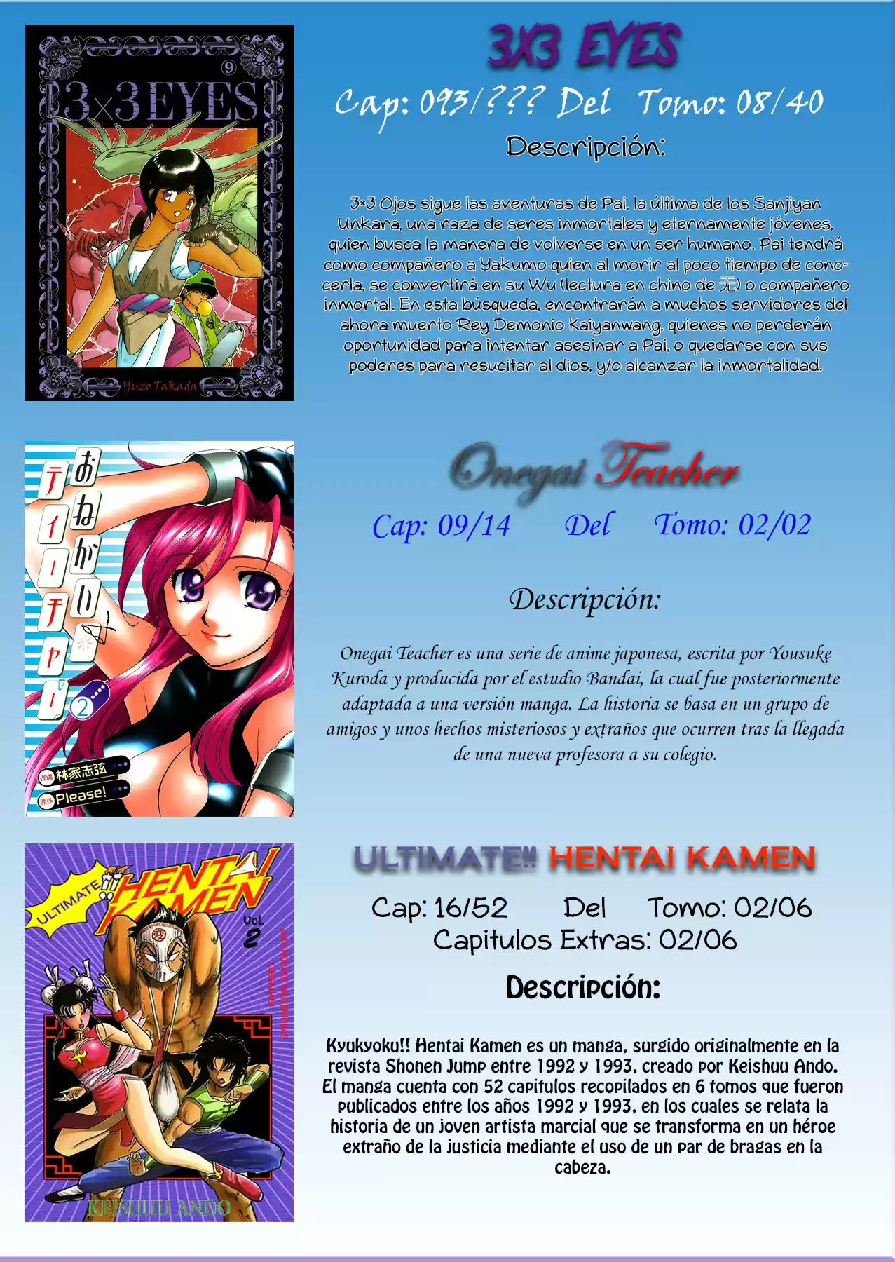 Kyuukyoku!! Hentai Kamen (1992) - Capítulo 16.5 - Página 33 - LectorTMOo