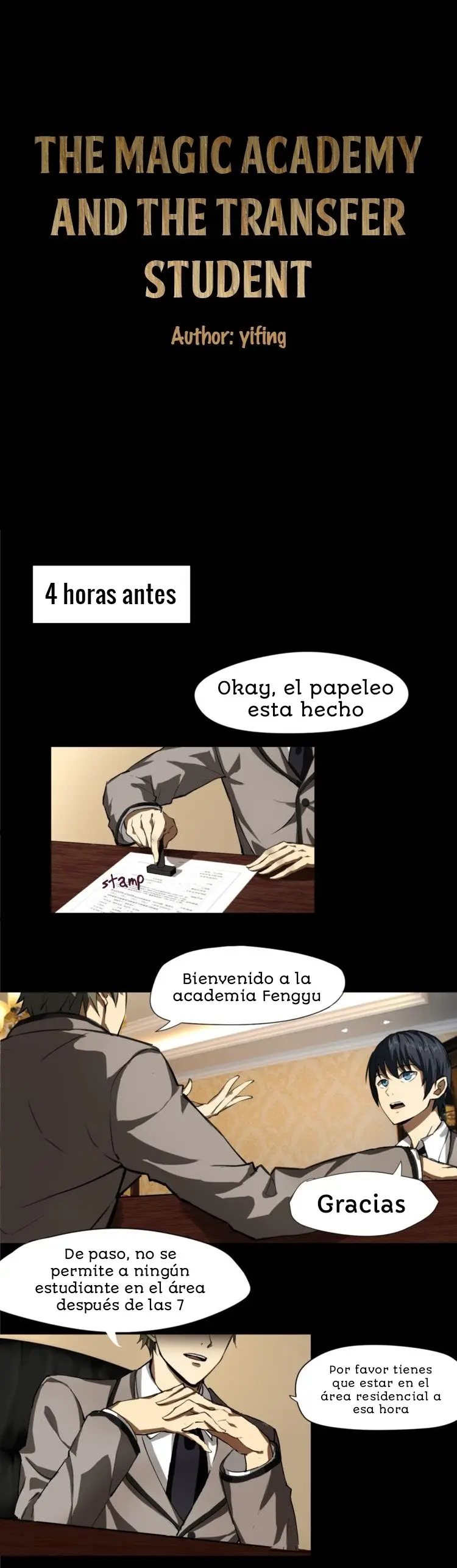 La Academia de Magia y el estudiante transferido (2020) - Capítulo 1 - Página 4 - LectorTMOo