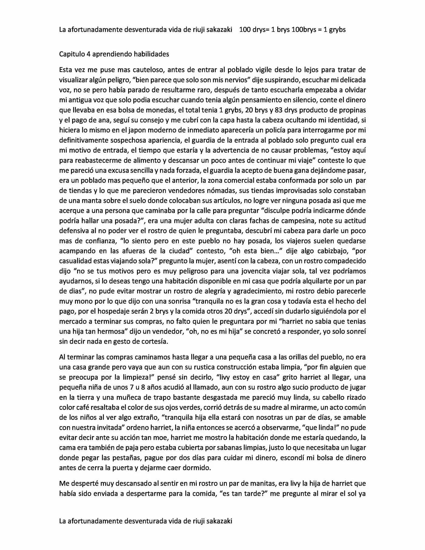 La afortunadamente desventurada vida de riuji sakazaki (Novela) (2016) - Capítulo 4 - Página 1 - LectorTMOo