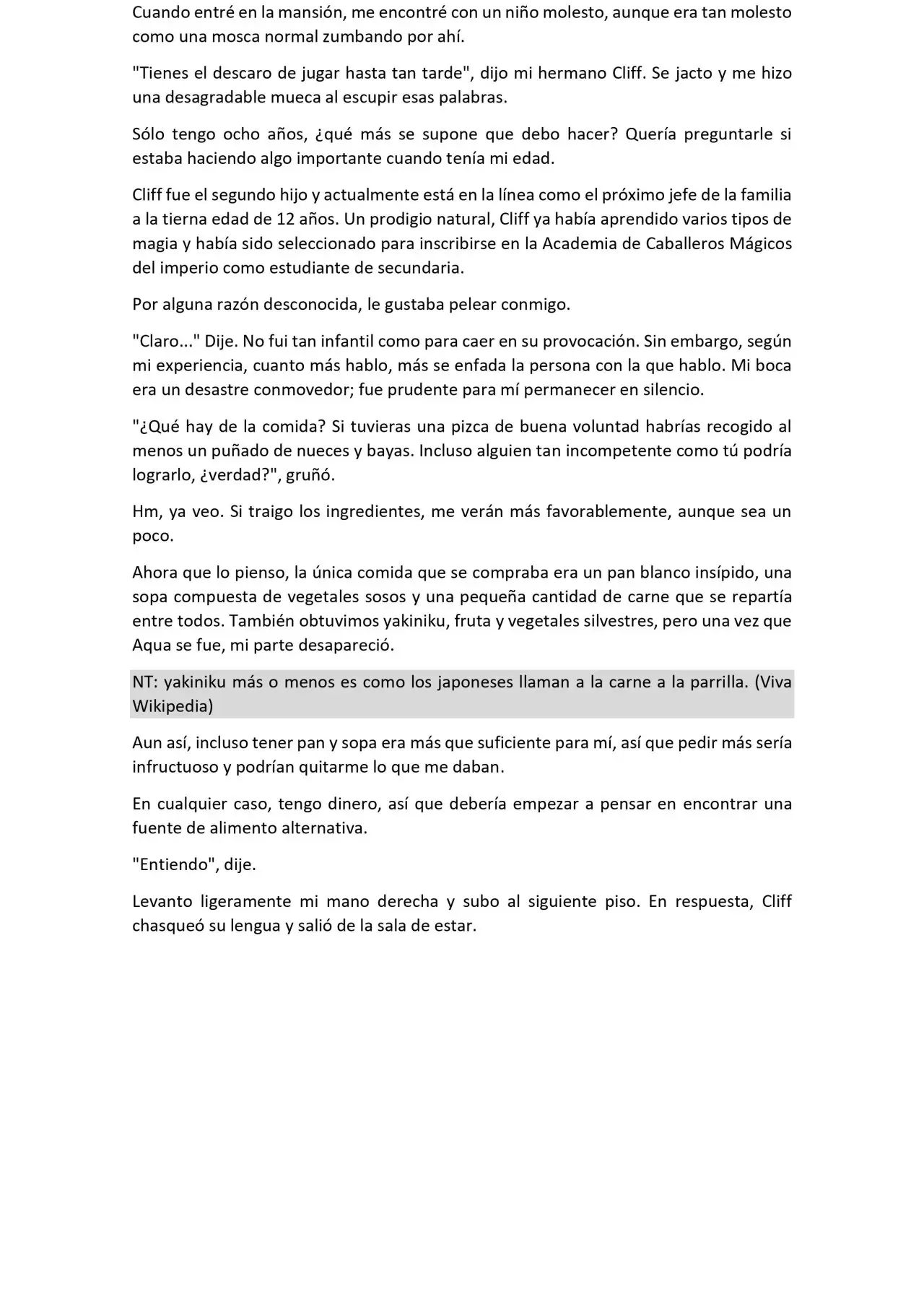 La aventura de un niño con la mente de un hombre de mediana edad (Novela) (2020) - Capítulo 3 - Página 6 - LectorTMOo