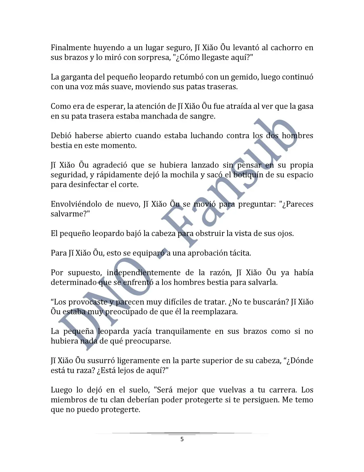 La bestia gentil - Capítulo 6 - Página 6 - LectorTMOo