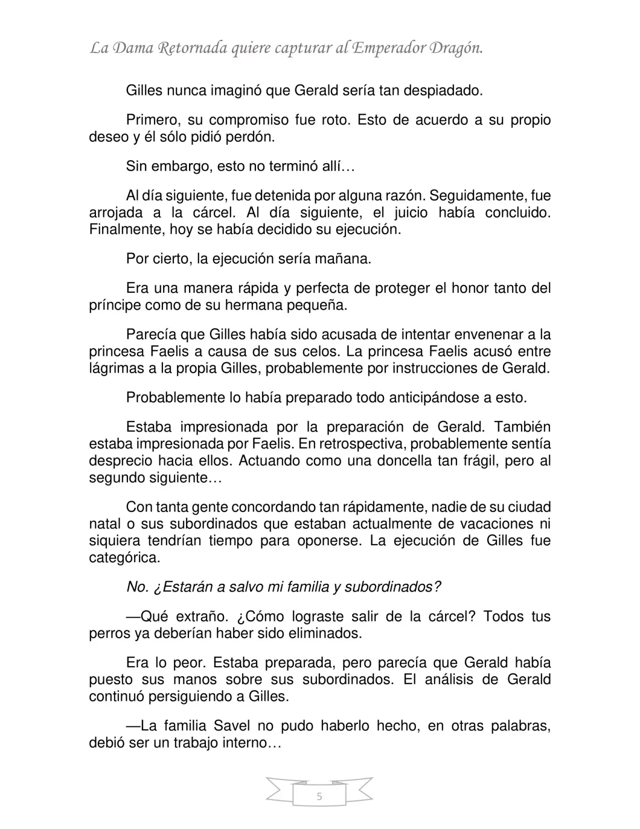 La dama retornada quiere capturar al emperador dragón. (2020) - Capítulo 1 - Página 5 - LectorTMOo