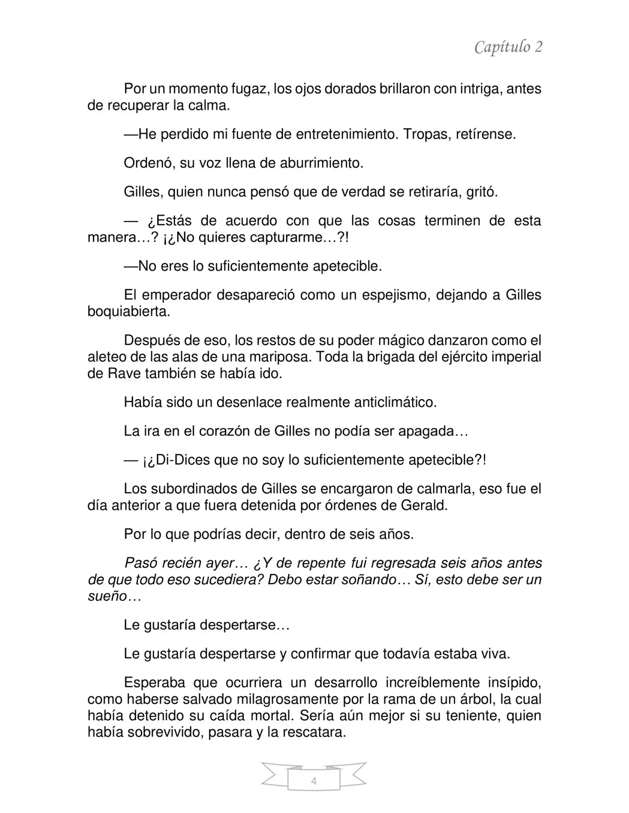 La dama retornada quiere capturar al emperador dragón. (2020) - Capítulo 3 - Página 5 - LectorTMOo