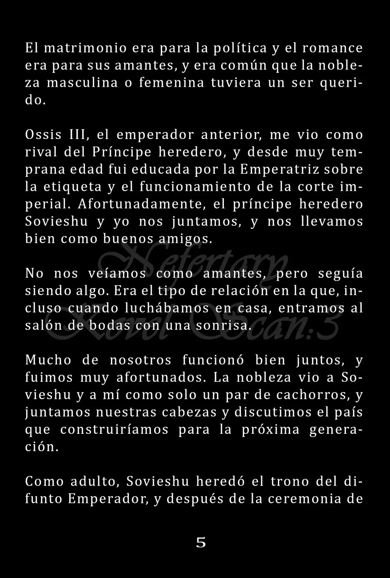La Emperatriz se volvió a casar (Novela) - Capítulo 1 - Página 6 - LectorTMOo