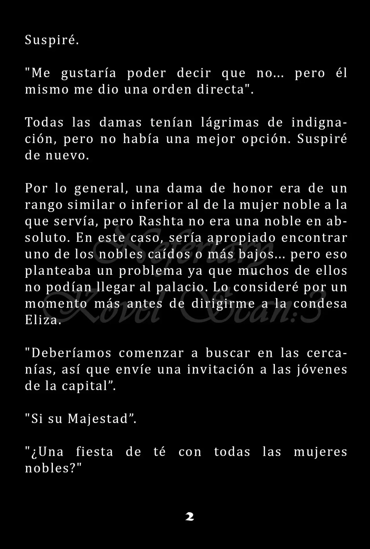 La Emperatriz se volvió a casar (Novela) - Capítulo 10 - Página 3 - LectorTMOo