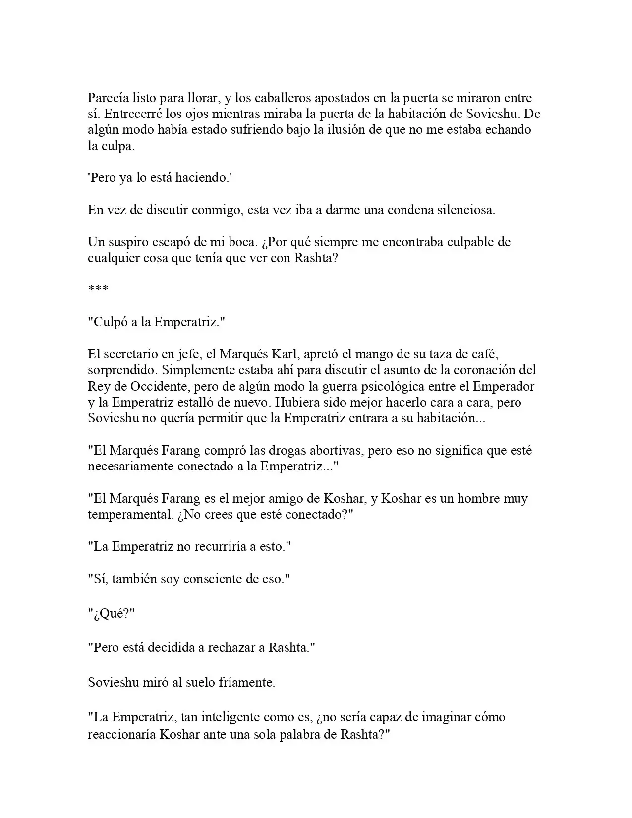 La Emperatriz se volvió a casar (Novela) - Capítulo 103 - Página 6 - LectorTMOo