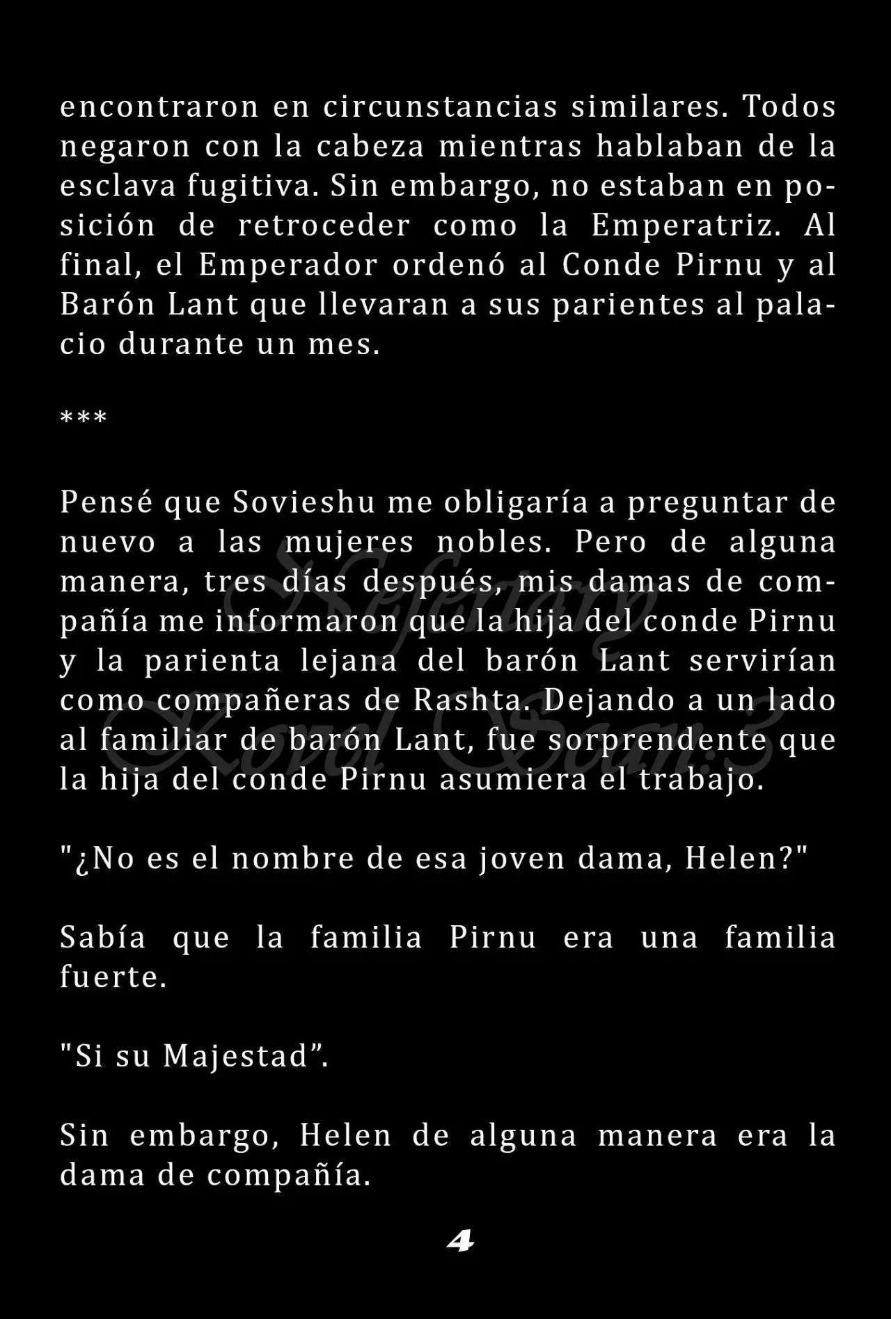 La Emperatriz se volvió a casar (Novela) - Capítulo 11 - Página 5 - LectorTMOo