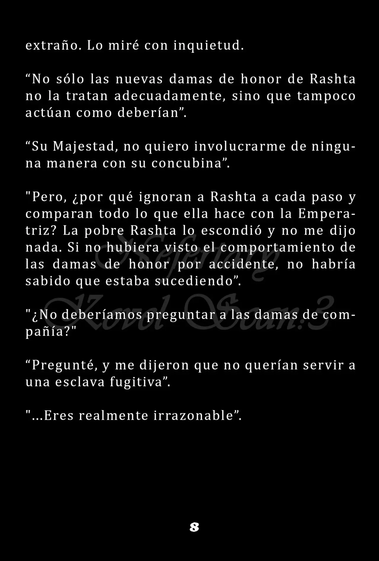 La Emperatriz se volvió a casar (Novela) - Capítulo 11 - Página 9 - LectorTMOo