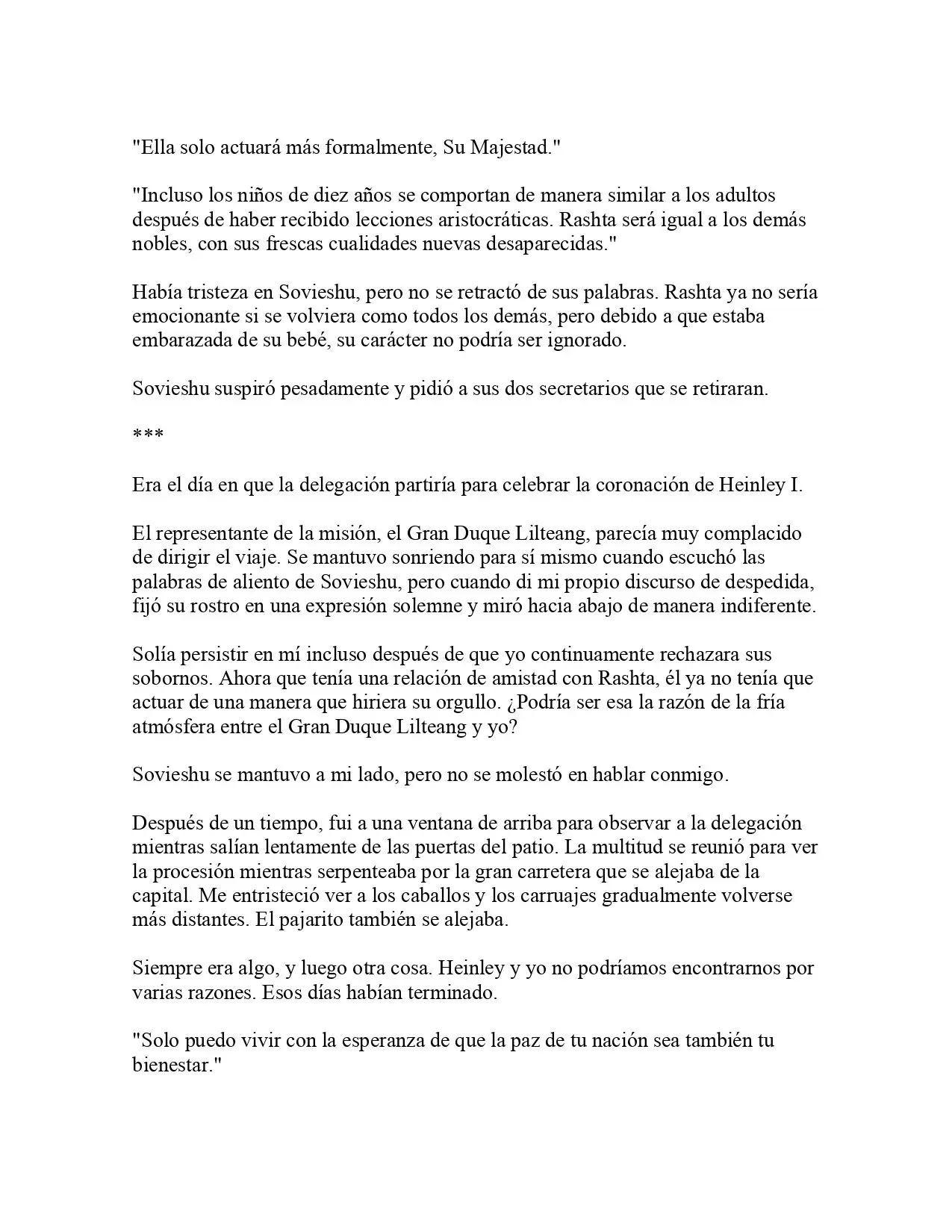 La Emperatriz se volvió a casar (Novela) - Capítulo 110 - Página 5 - LectorTMOo