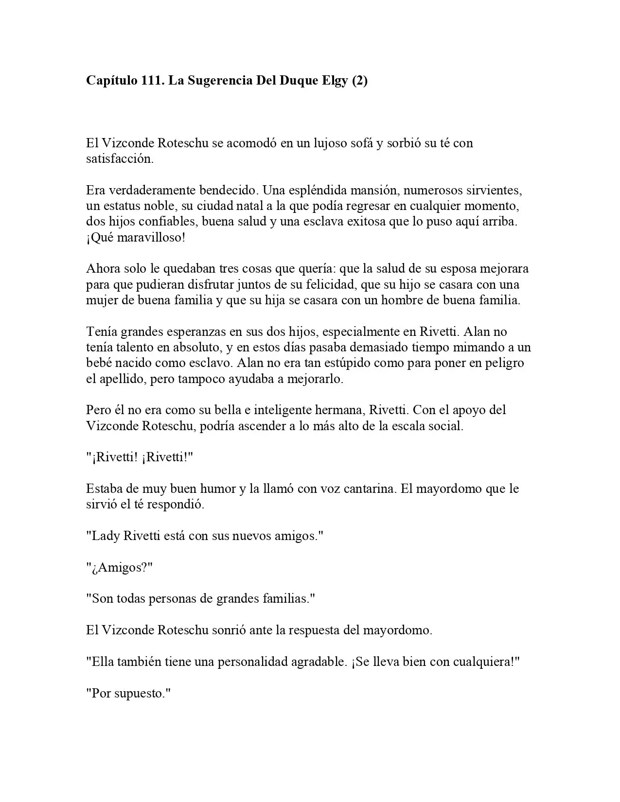 La Emperatriz se volvió a casar (Novela) - Capítulo 111 - Página 1 - LectorTMOo