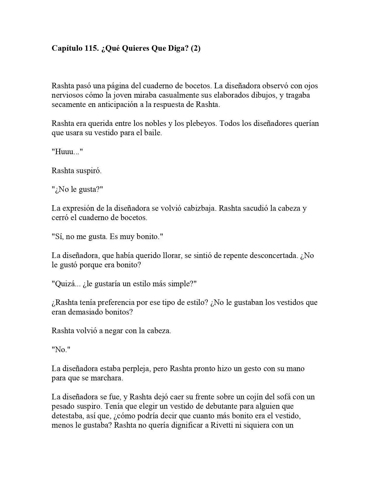 La Emperatriz se volvió a casar (Novela) - Capítulo 115 - Página 1 - LectorTMOo
