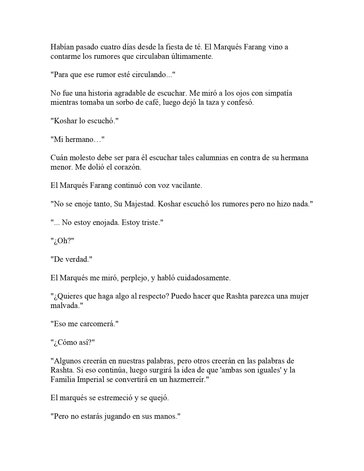 La Emperatriz se volvió a casar (Novela) - Capítulo 117 - Página 4 - LectorTMOo
