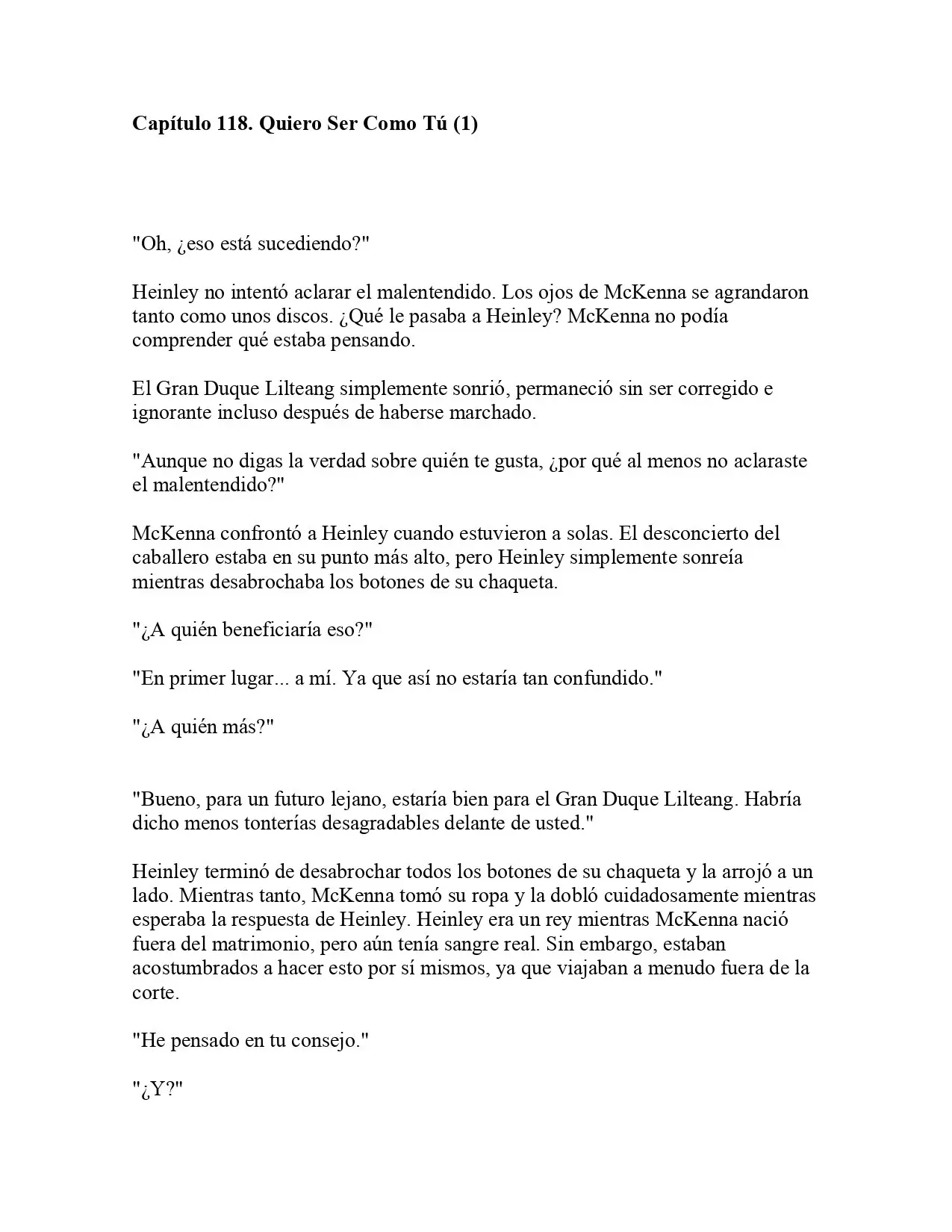 La Emperatriz se volvió a casar (Novela) - Capítulo 118 - Página 1 - LectorTMOo