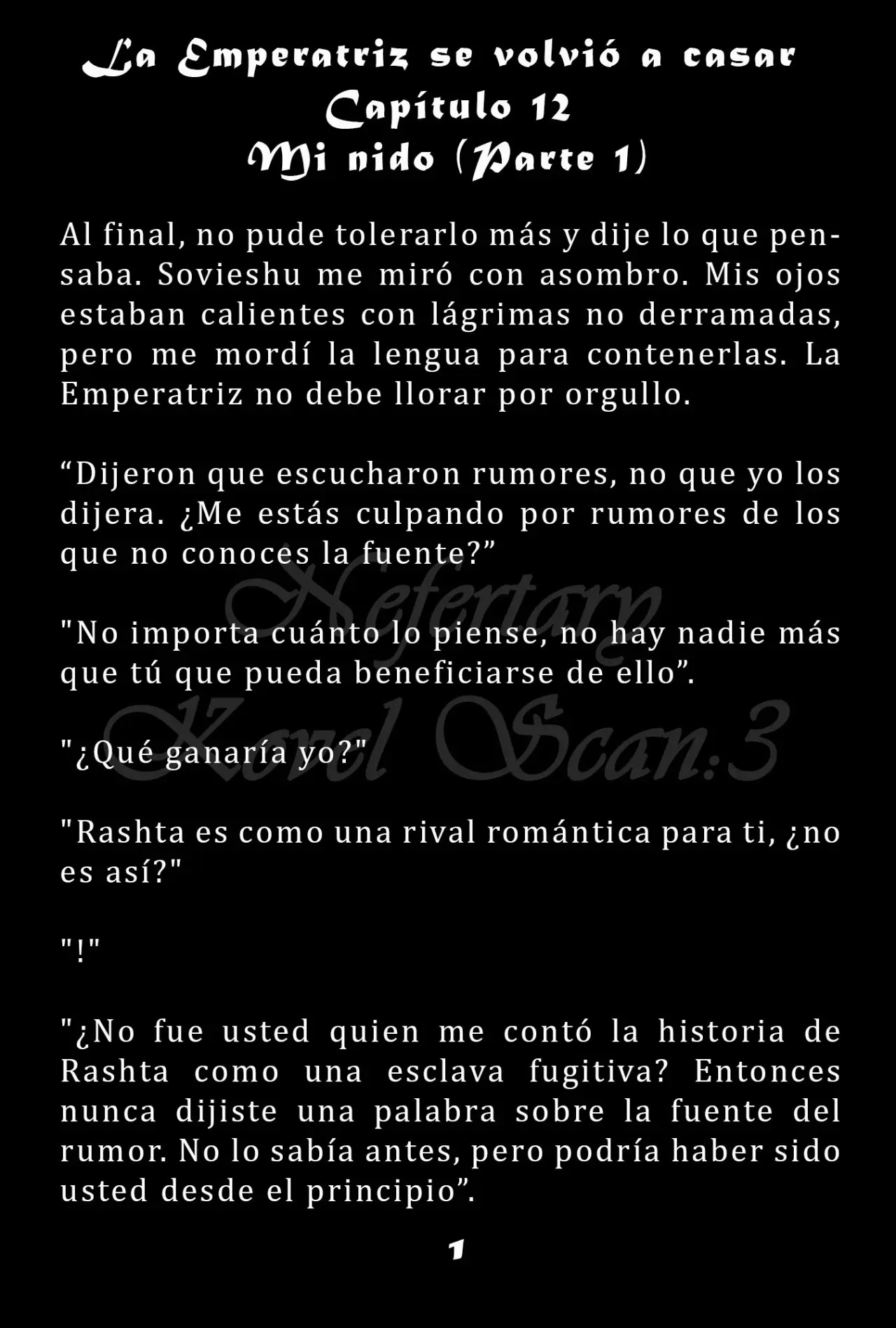 La Emperatriz se volvió a casar (Novela) - Capítulo 12 - Página 2 - LectorTMOo