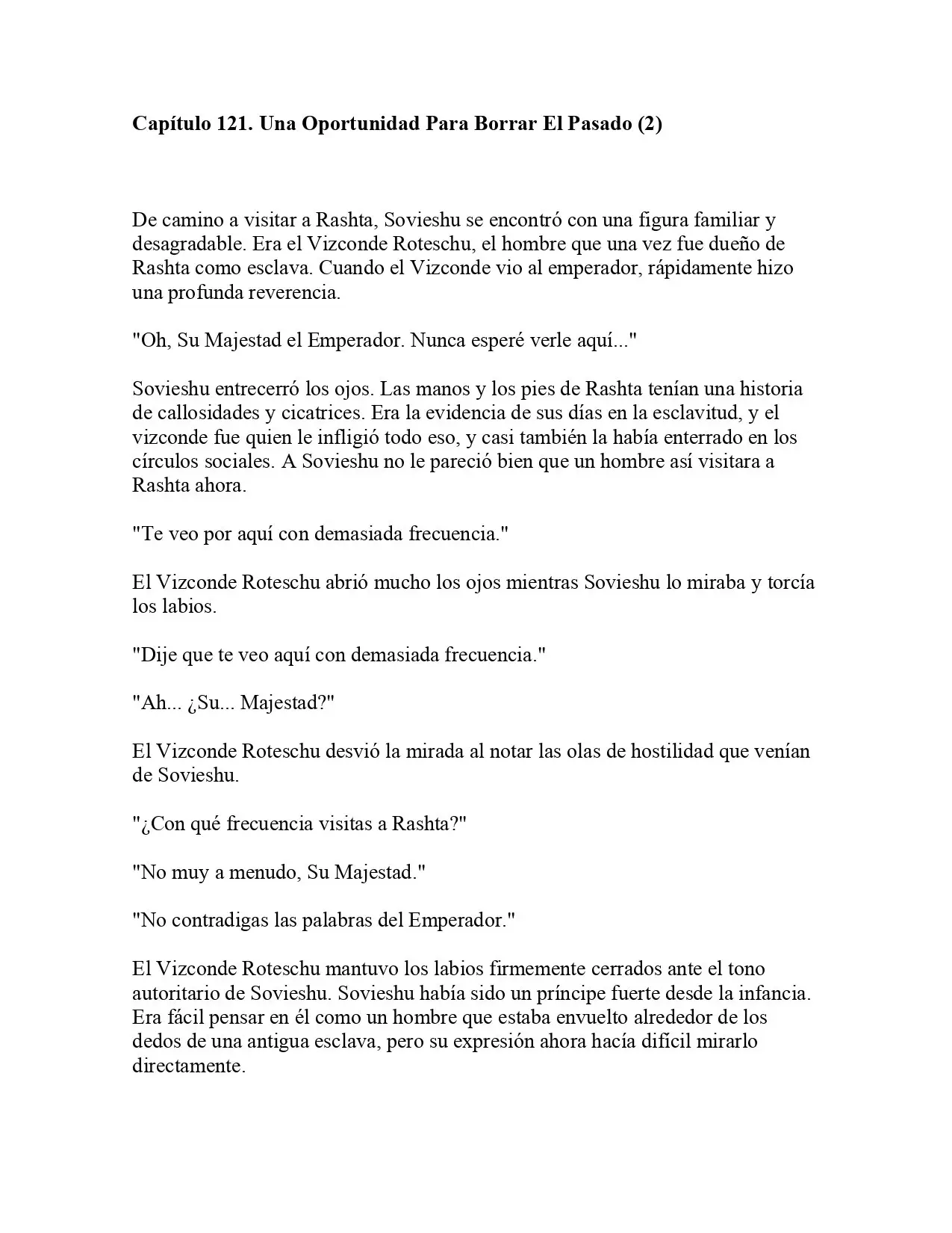 La Emperatriz se volvió a casar (Novela) - Capítulo 121 - Página 2 - LectorTMOo