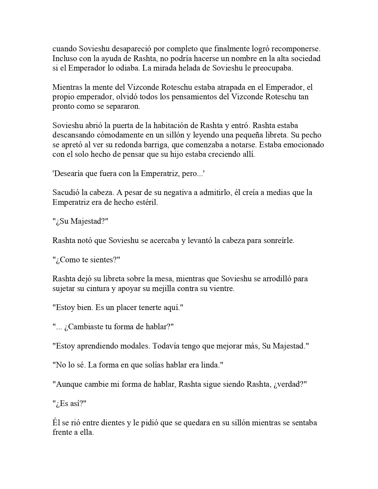 La Emperatriz se volvió a casar (Novela) - Capítulo 121 - Página 4 - LectorTMOo