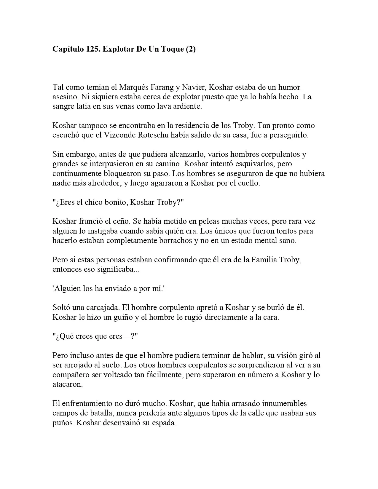 La Emperatriz se volvió a casar (Novela) - Capítulo 125 - Página 2 - LectorTMOo