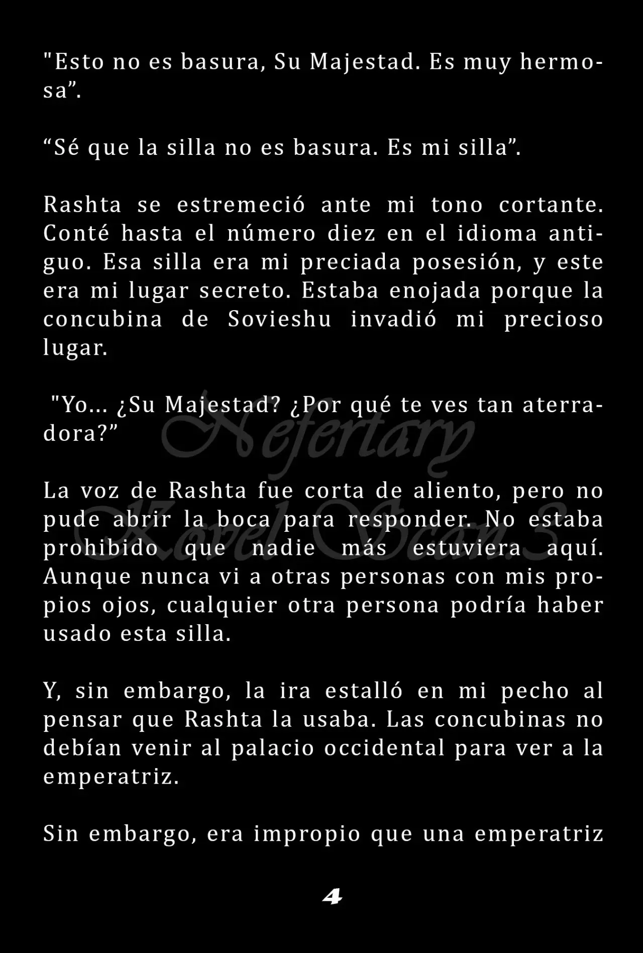La Emperatriz se volvió a casar (Novela) - Capítulo 13 - Página 5 - LectorTMOo
