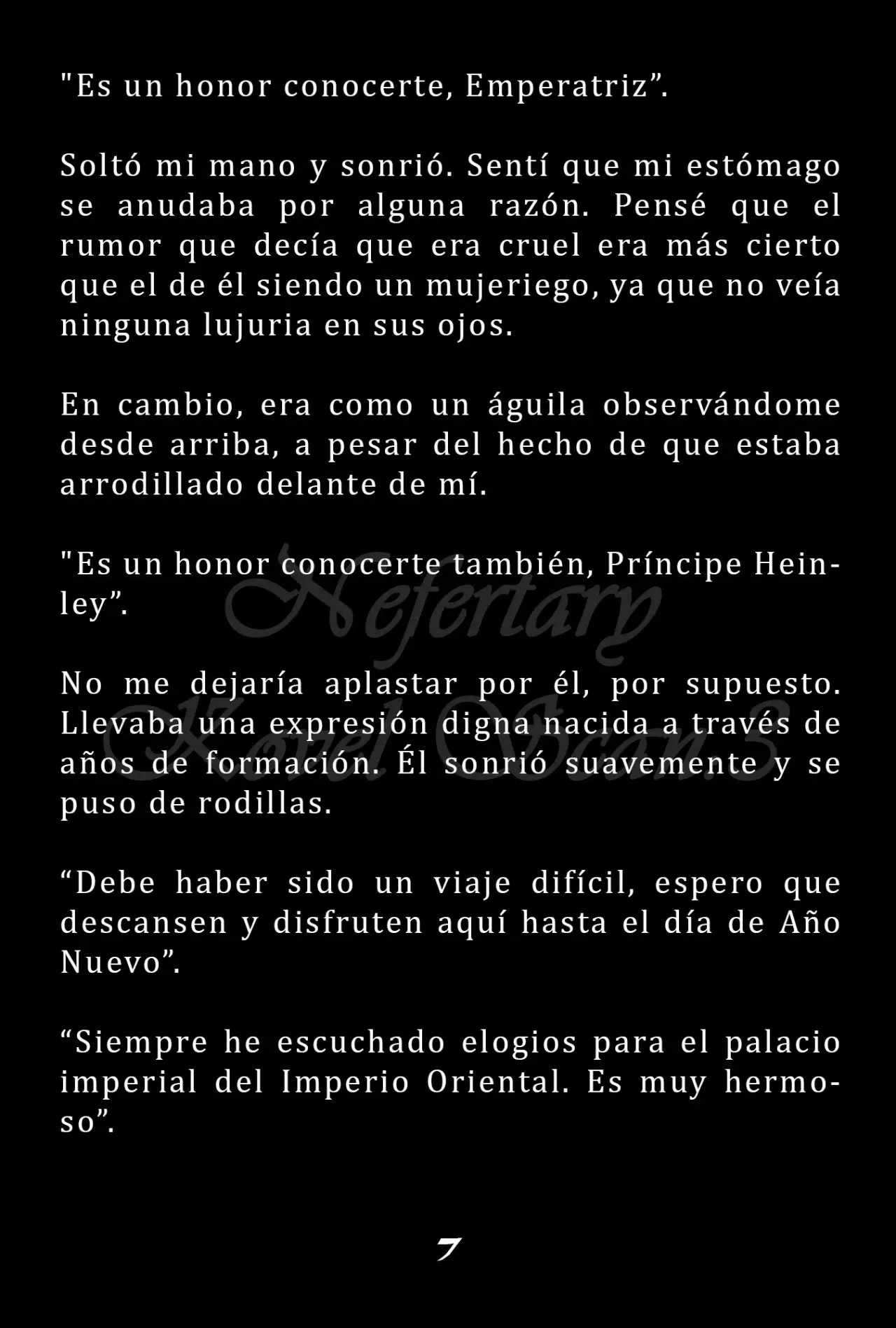 La Emperatriz se volvió a casar (Novela) - Capítulo 15 - Página 8 - LectorTMOo
