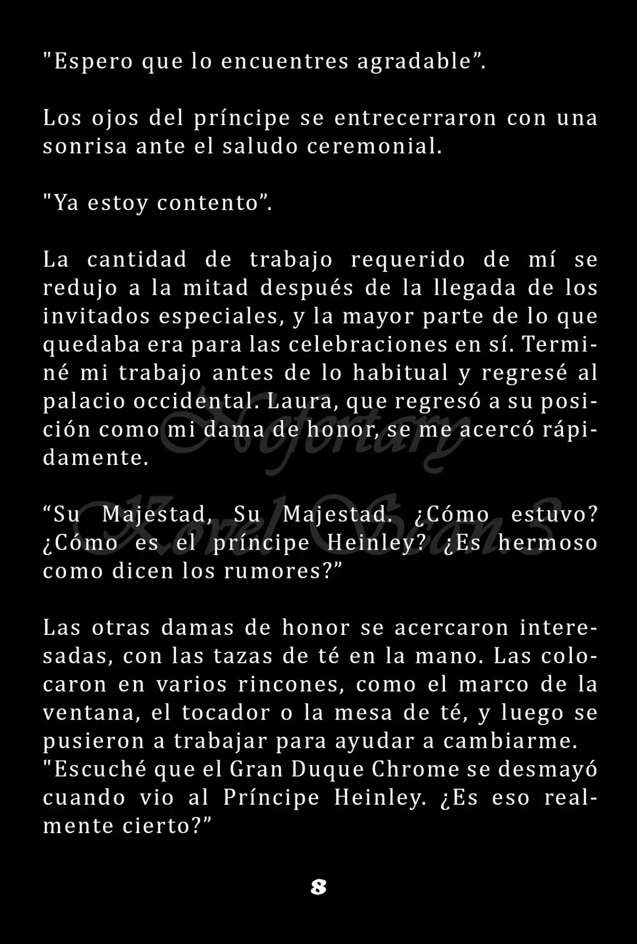 La Emperatriz se volvió a casar (Novela) - Capítulo 15 - Página 9 - LectorTMOo