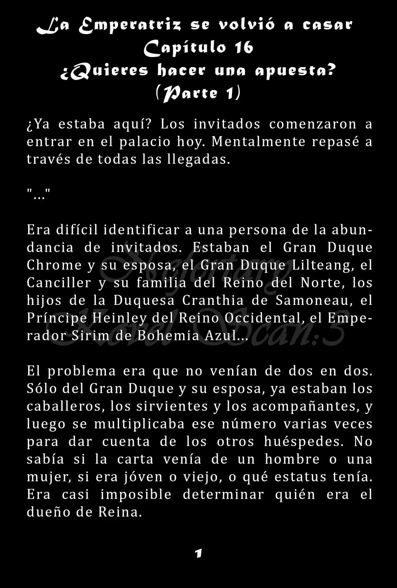 La Emperatriz se volvió a casar (Novela) - Capítulo 16 - Página 2 - LectorTMOo