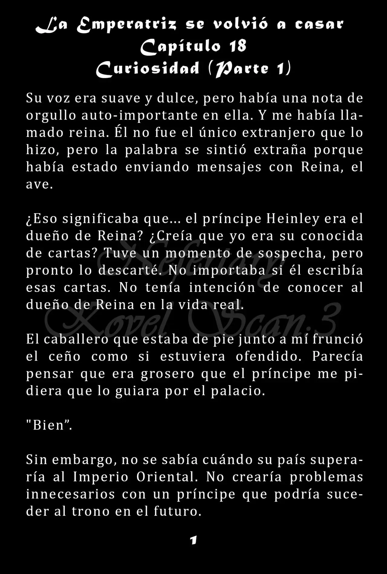 La Emperatriz se volvió a casar (Novela) - Capítulo 18 - Página 2 - LectorTMOo