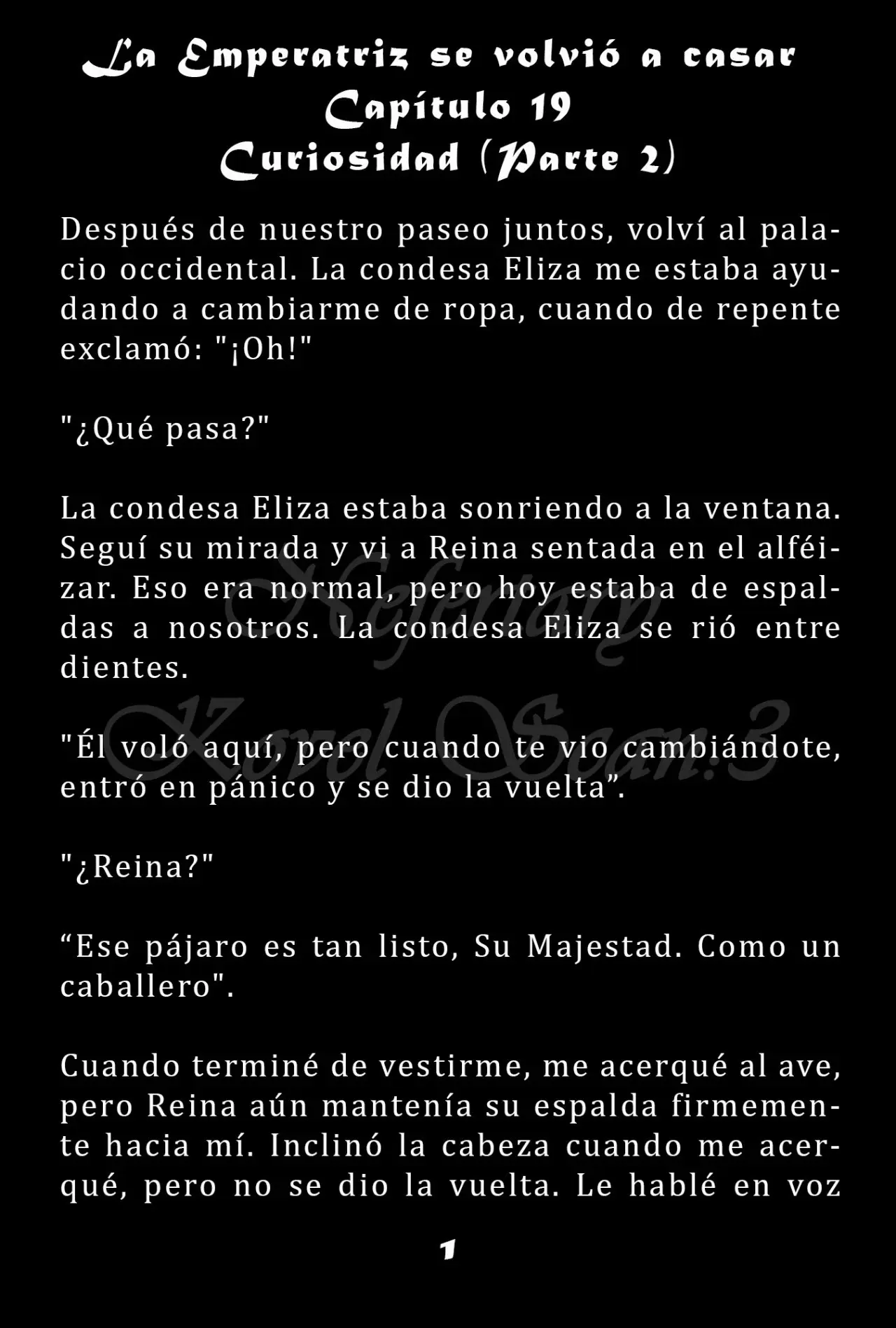 La Emperatriz se volvió a casar (Novela) - Capítulo 19 - Página 2 - LectorTMOo