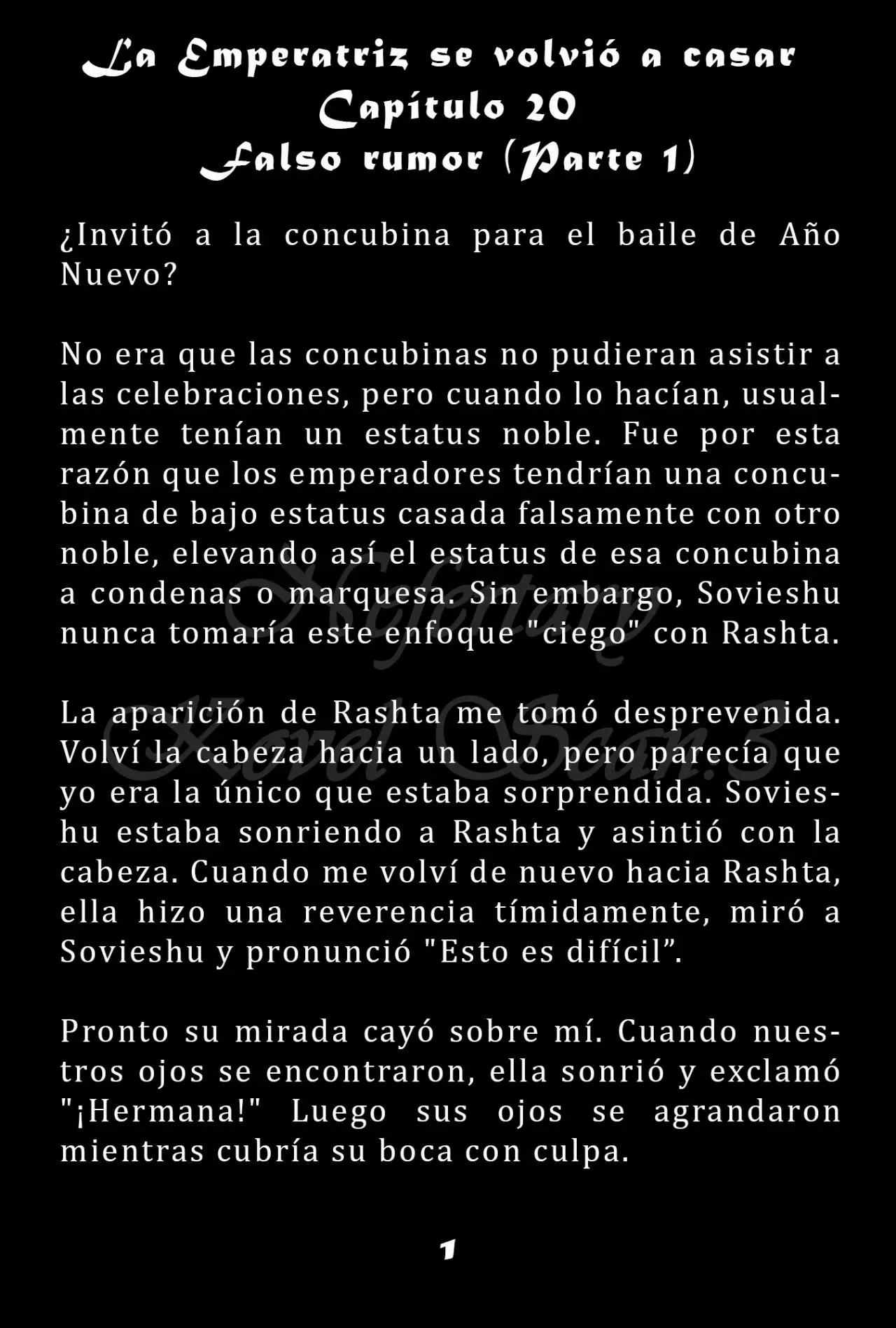 La Emperatriz se volvió a casar (Novela) - Capítulo 20 - Página 2 - LectorTMOo