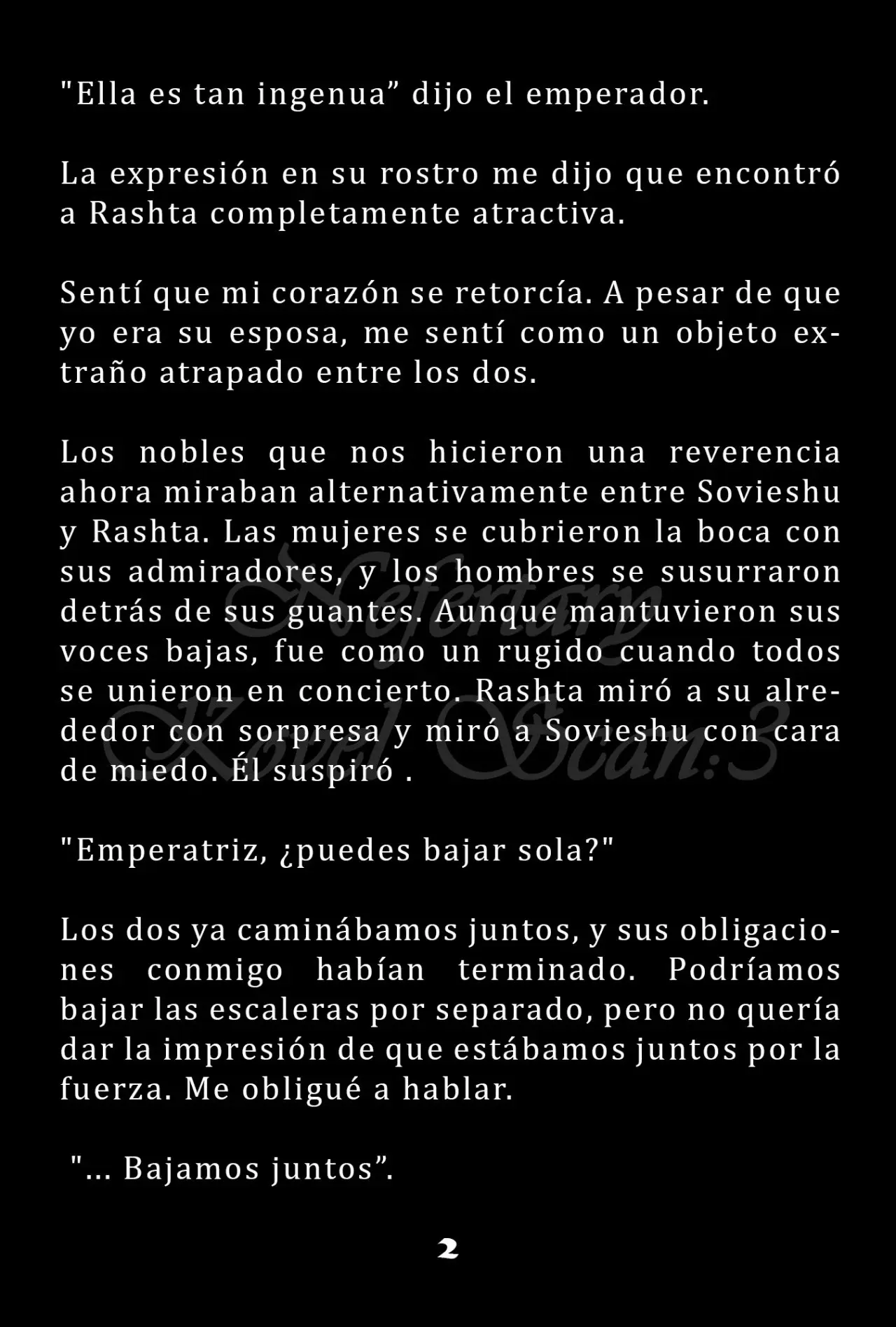 La Emperatriz se volvió a casar (Novela) - Capítulo 20 - Página 3 - LectorTMOo