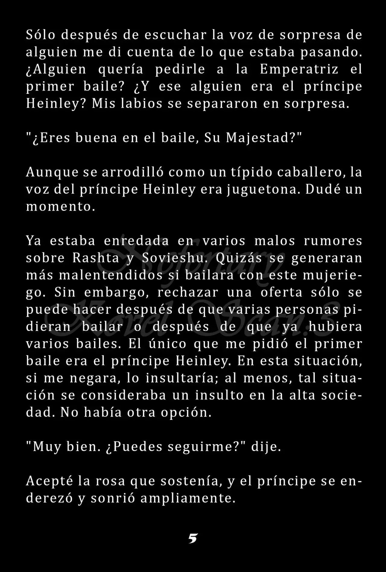 La Emperatriz se volvió a casar (Novela) - Capítulo 21 - Página 6 - LectorTMOo