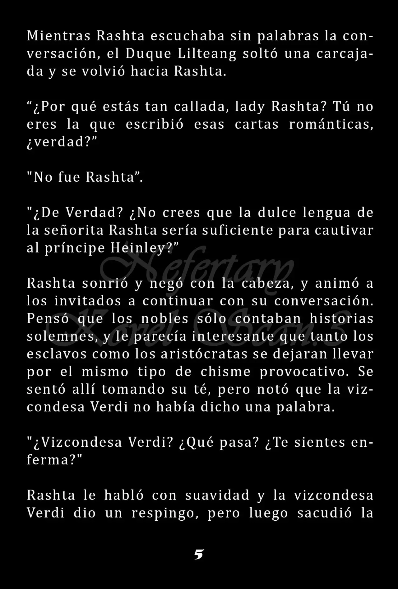 La Emperatriz se volvió a casar (Novela) - Capítulo 24 - Página 6 - LectorTMOo