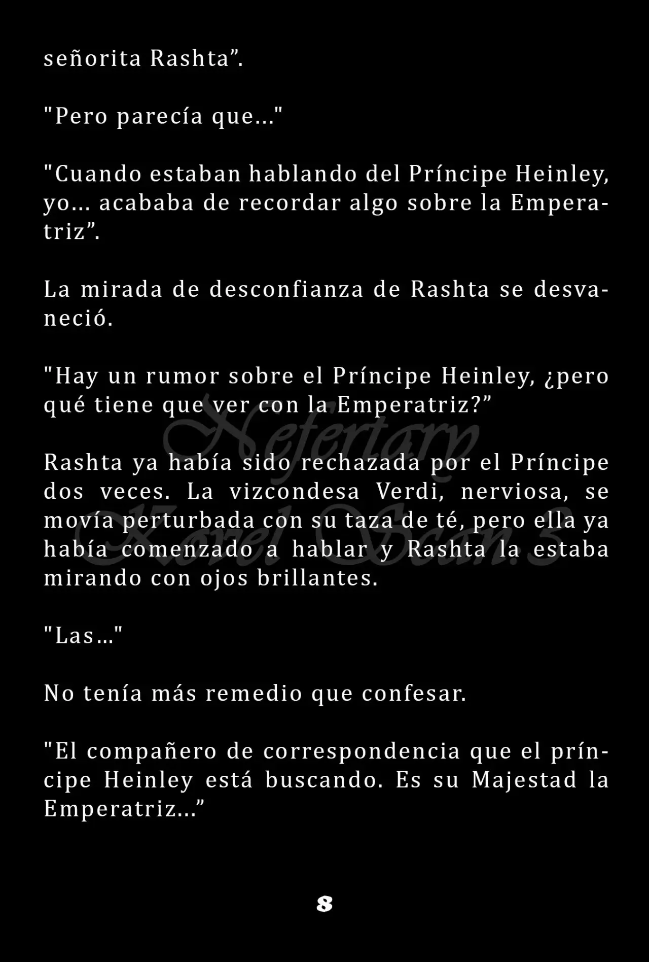 La Emperatriz se volvió a casar (Novela) - Capítulo 24 - Página 9 - LectorTMOo
