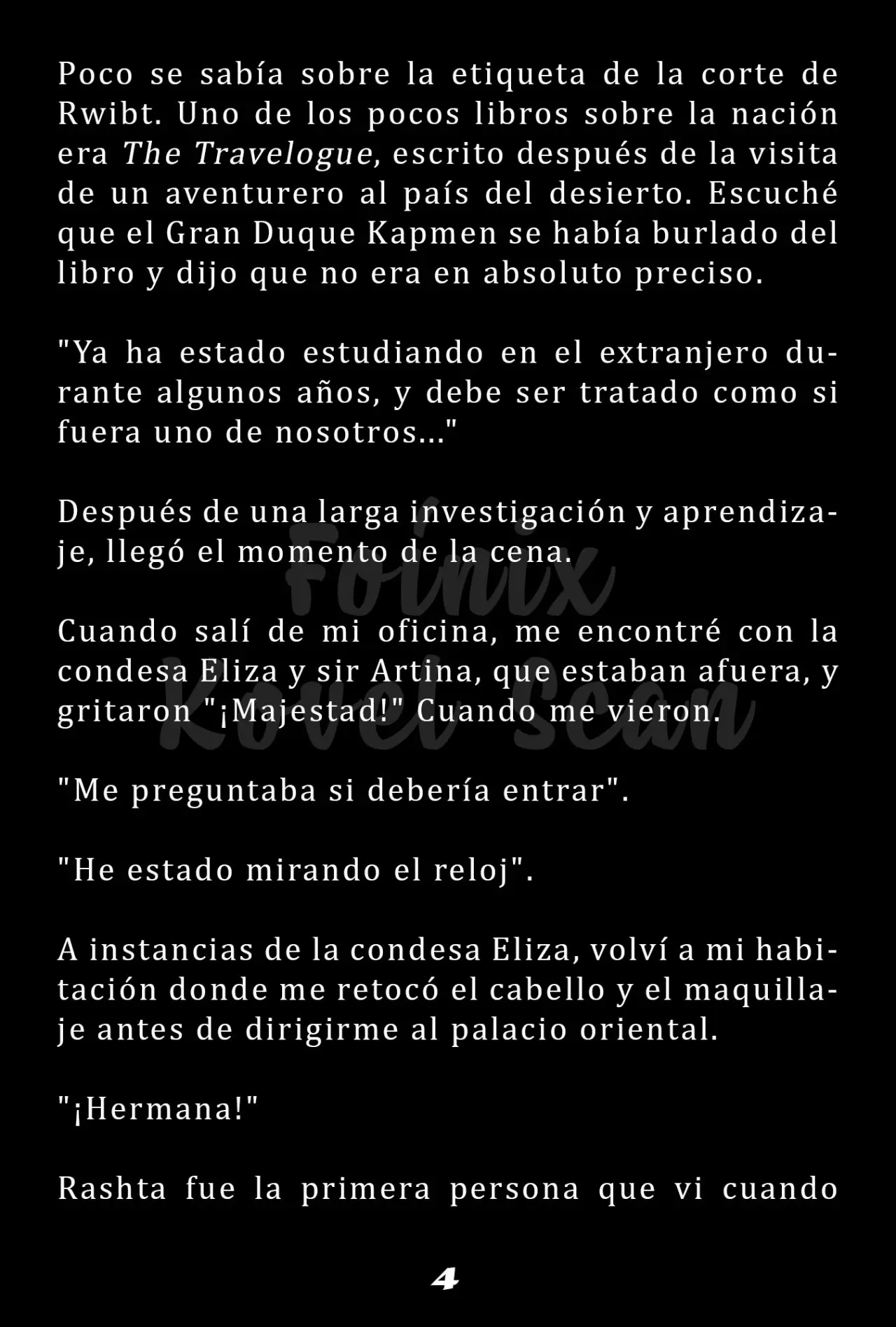 La Emperatriz se volvió a casar (Novela) - Capítulo 28 - Página 5 - LectorTMOo