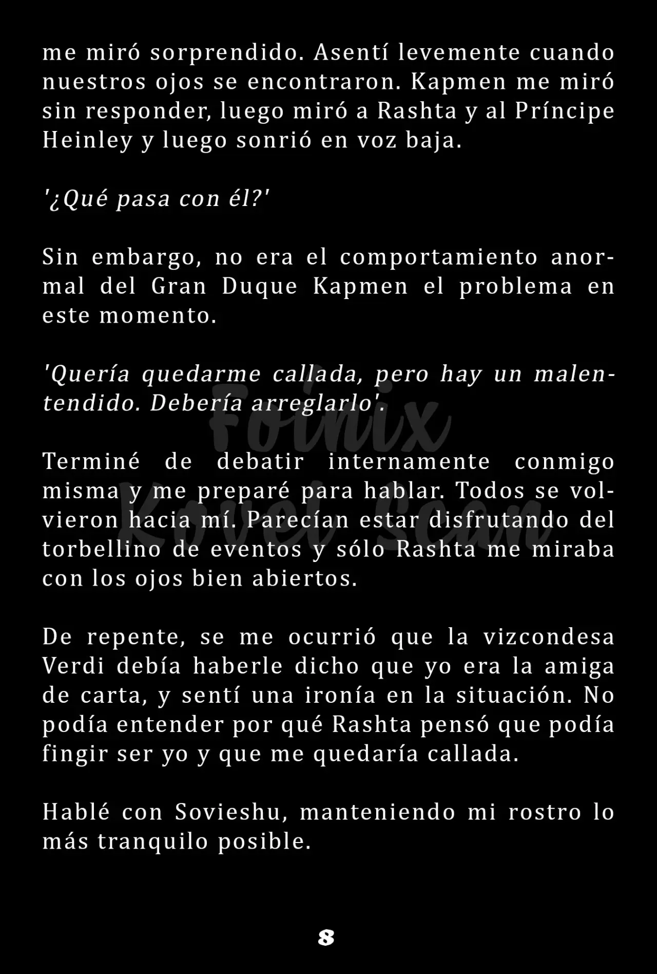 La Emperatriz se volvió a casar (Novela) - Capítulo 29 - Página 9 - LectorTMOo