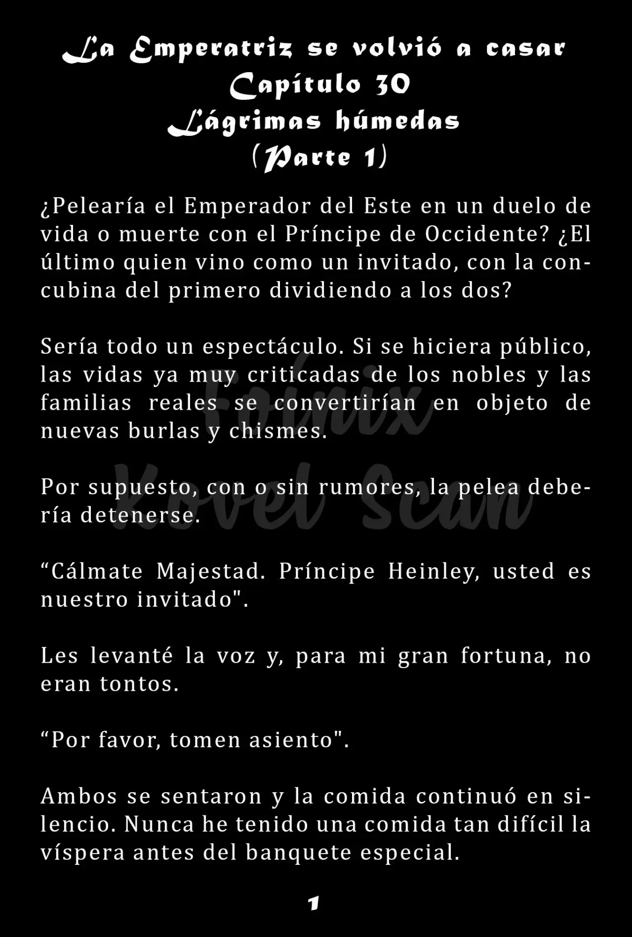 La Emperatriz se volvió a casar (Novela) - Capítulo 30 - Página 2 - LectorTMOo