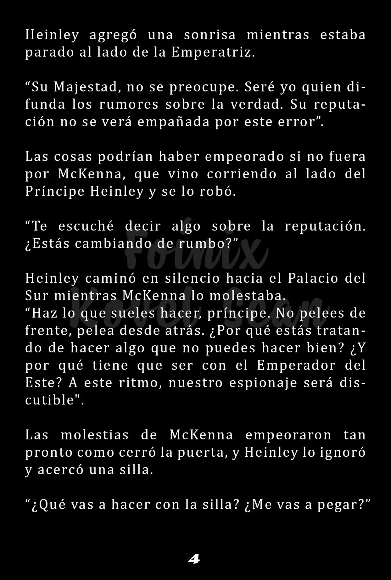 La Emperatriz se volvió a casar (Novela) - Capítulo 31 - Página 5 - LectorTMOo