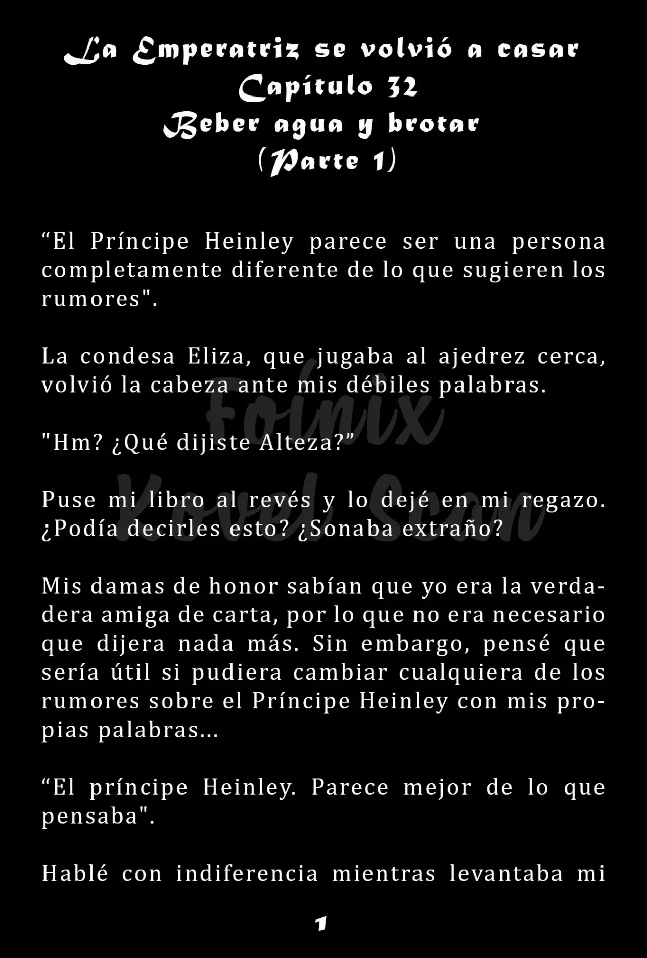 La Emperatriz se volvió a casar (Novela) - Capítulo 32 - Página 2 - LectorTMOo