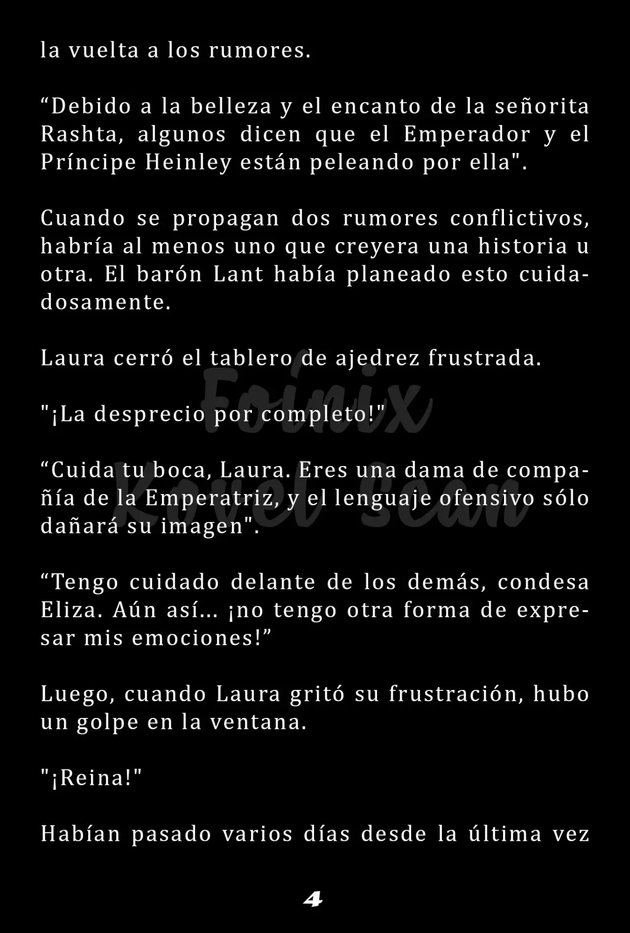 La Emperatriz se volvió a casar (Novela) - Capítulo 32 - Página 5 - LectorTMOo