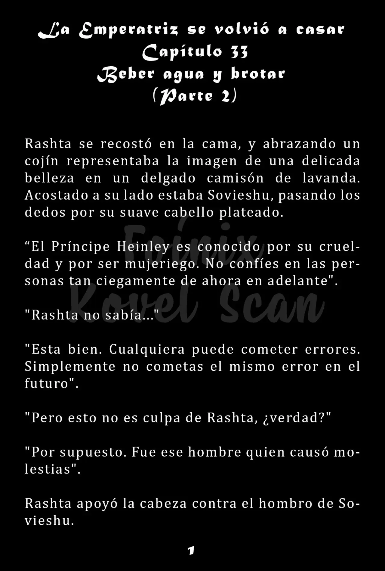 La Emperatriz se volvió a casar (Novela) - Capítulo 33 - Página 2 - LectorTMOo