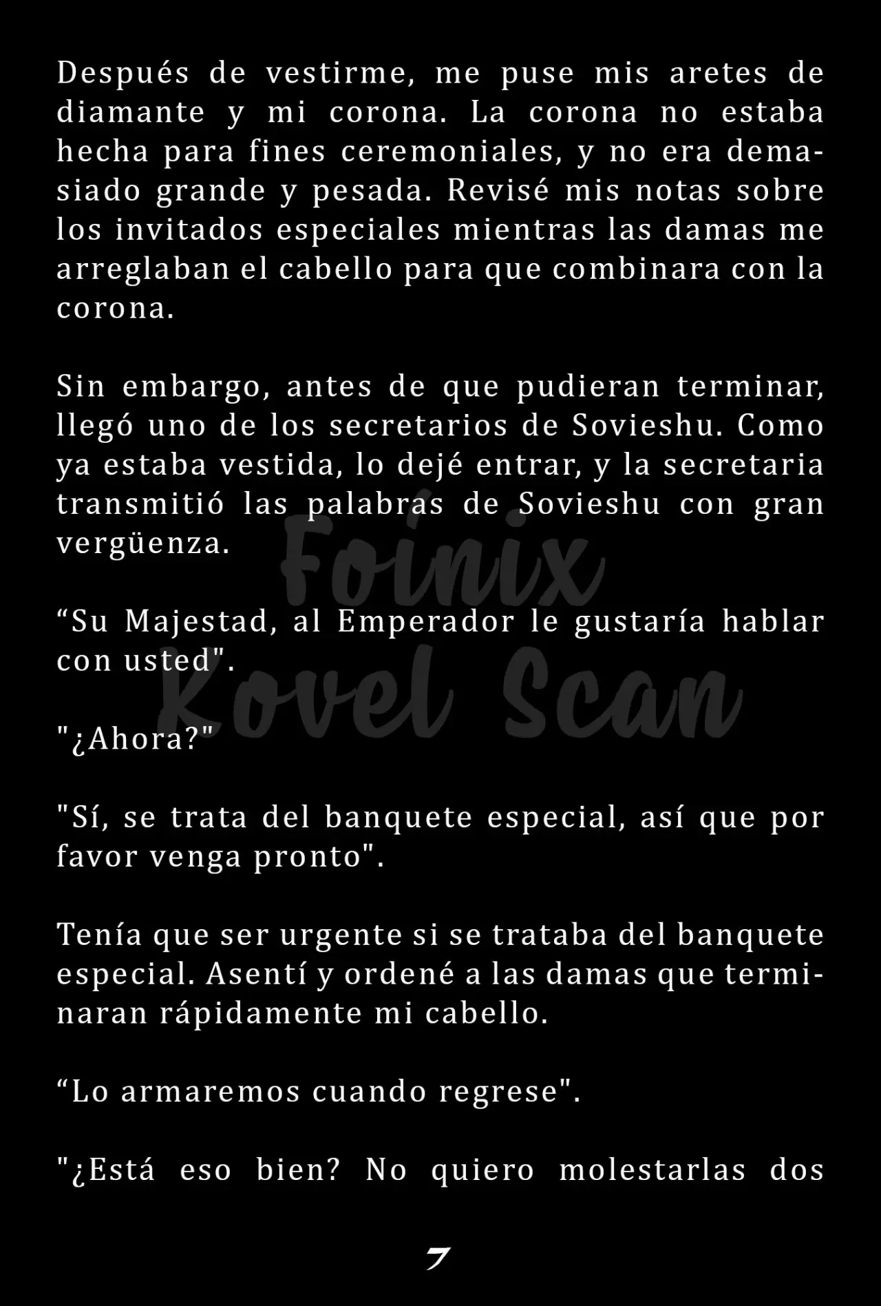 La Emperatriz se volvió a casar (Novela) - Capítulo 33 - Página 8 - LectorTMOo