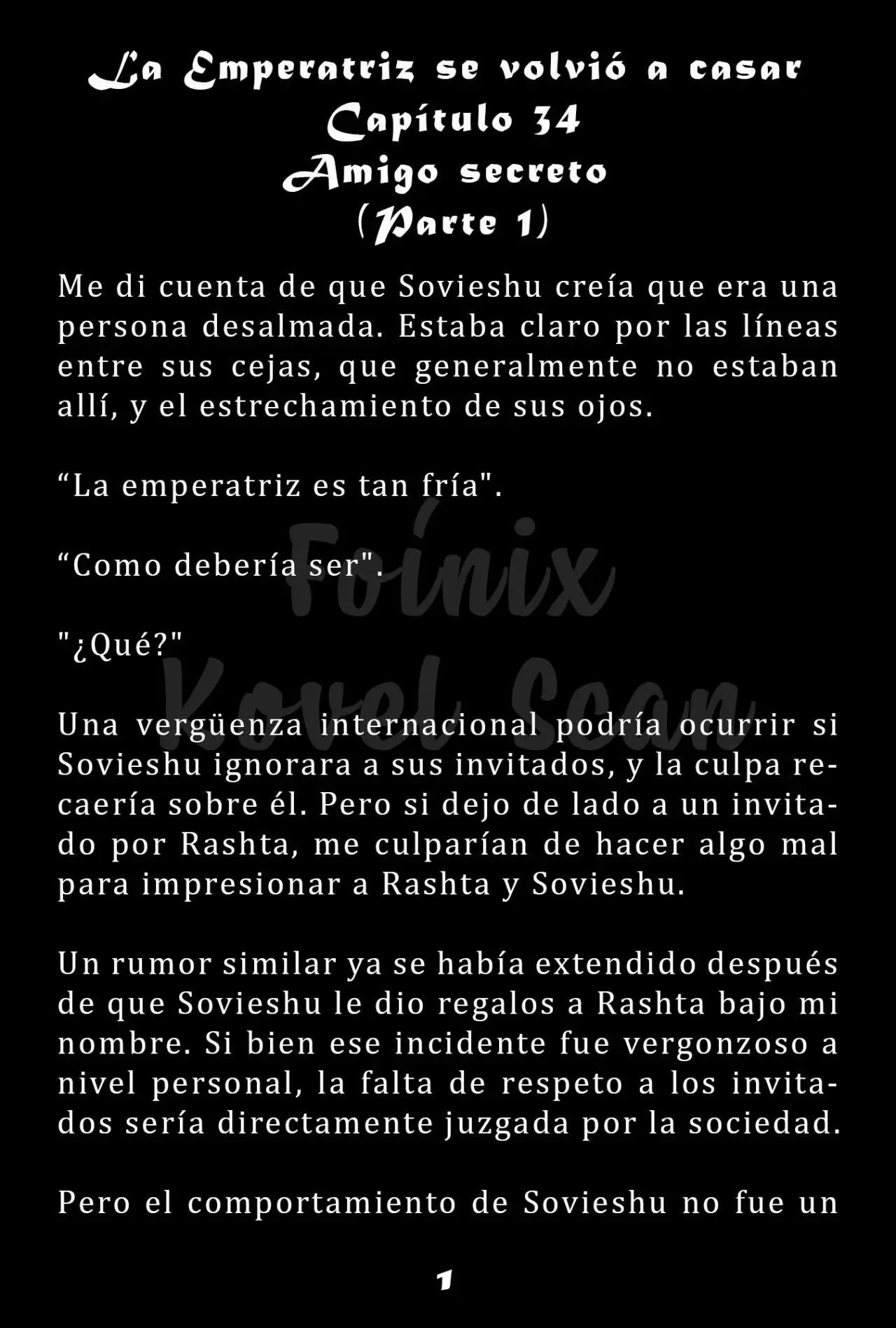 La Emperatriz se volvió a casar (Novela) - Capítulo 34 - Página 2 - LectorTMOo