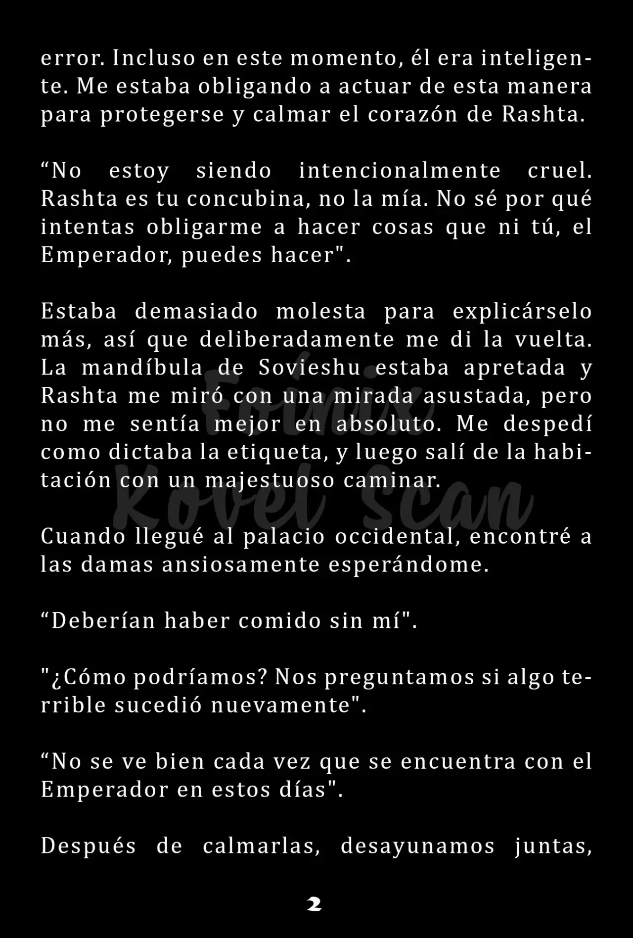 La Emperatriz se volvió a casar (Novela) - Capítulo 34 - Página 3 - LectorTMOo