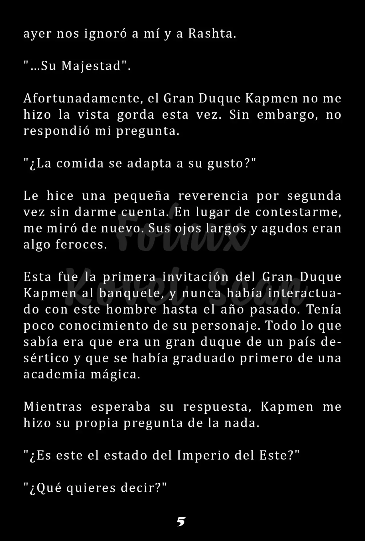 La Emperatriz se volvió a casar (Novela) - Capítulo 34 - Página 6 - LectorTMOo