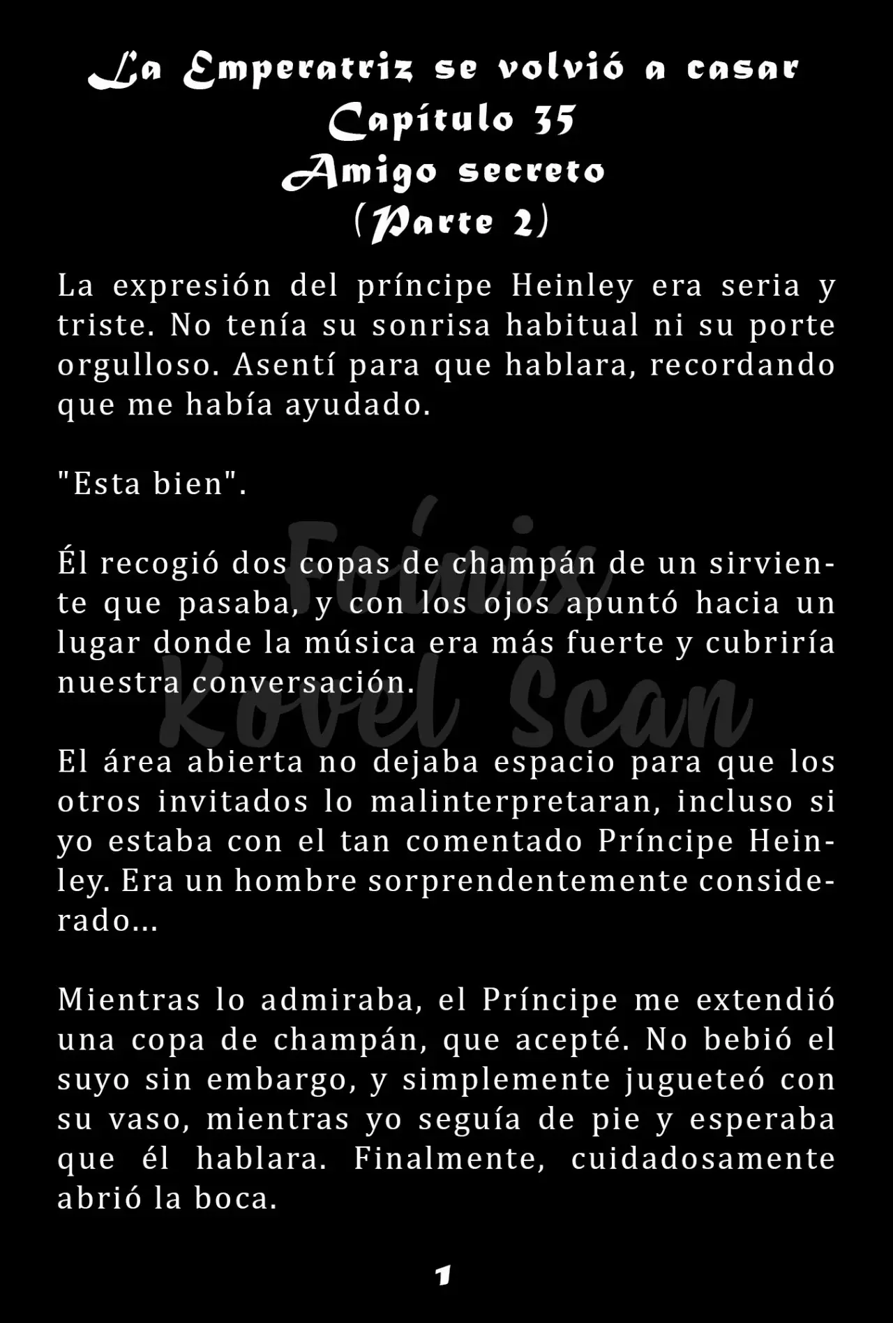 La Emperatriz se volvió a casar (Novela) - Capítulo 35 - Página 2 - LectorTMOo
