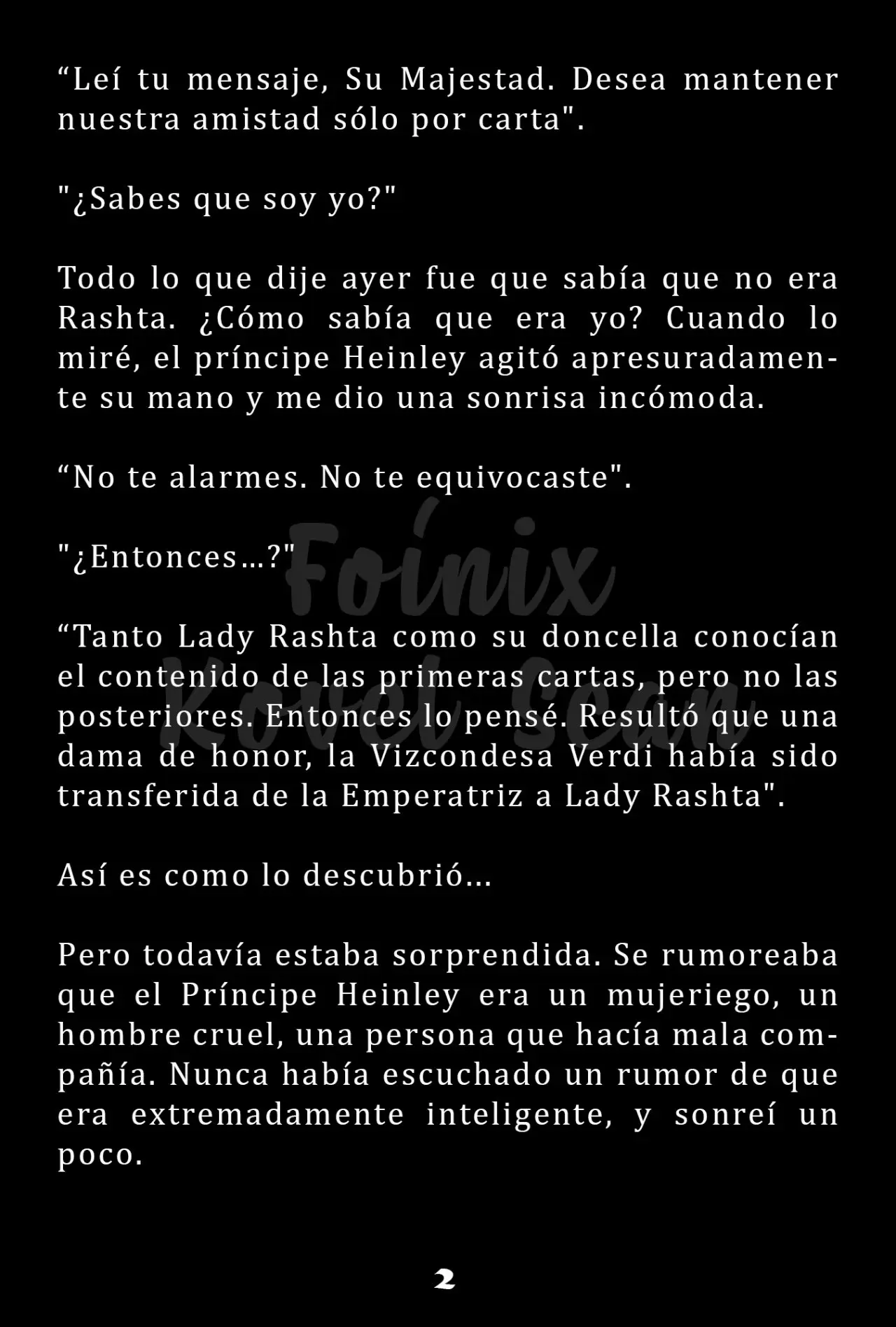 La Emperatriz se volvió a casar (Novela) - Capítulo 35 - Página 3 - LectorTMOo