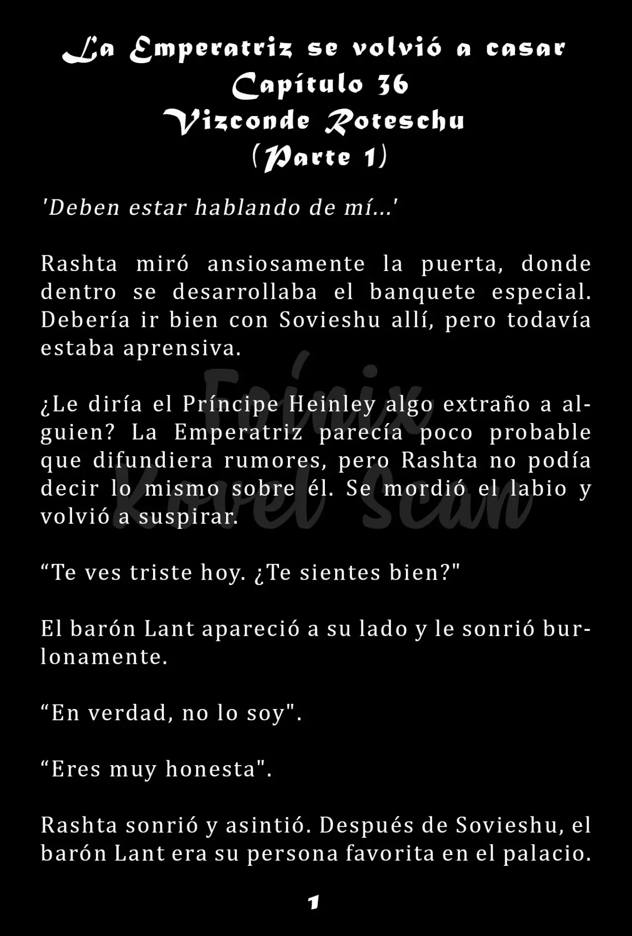 La Emperatriz se volvió a casar (Novela) - Capítulo 36 - Página 2 - LectorTMOo