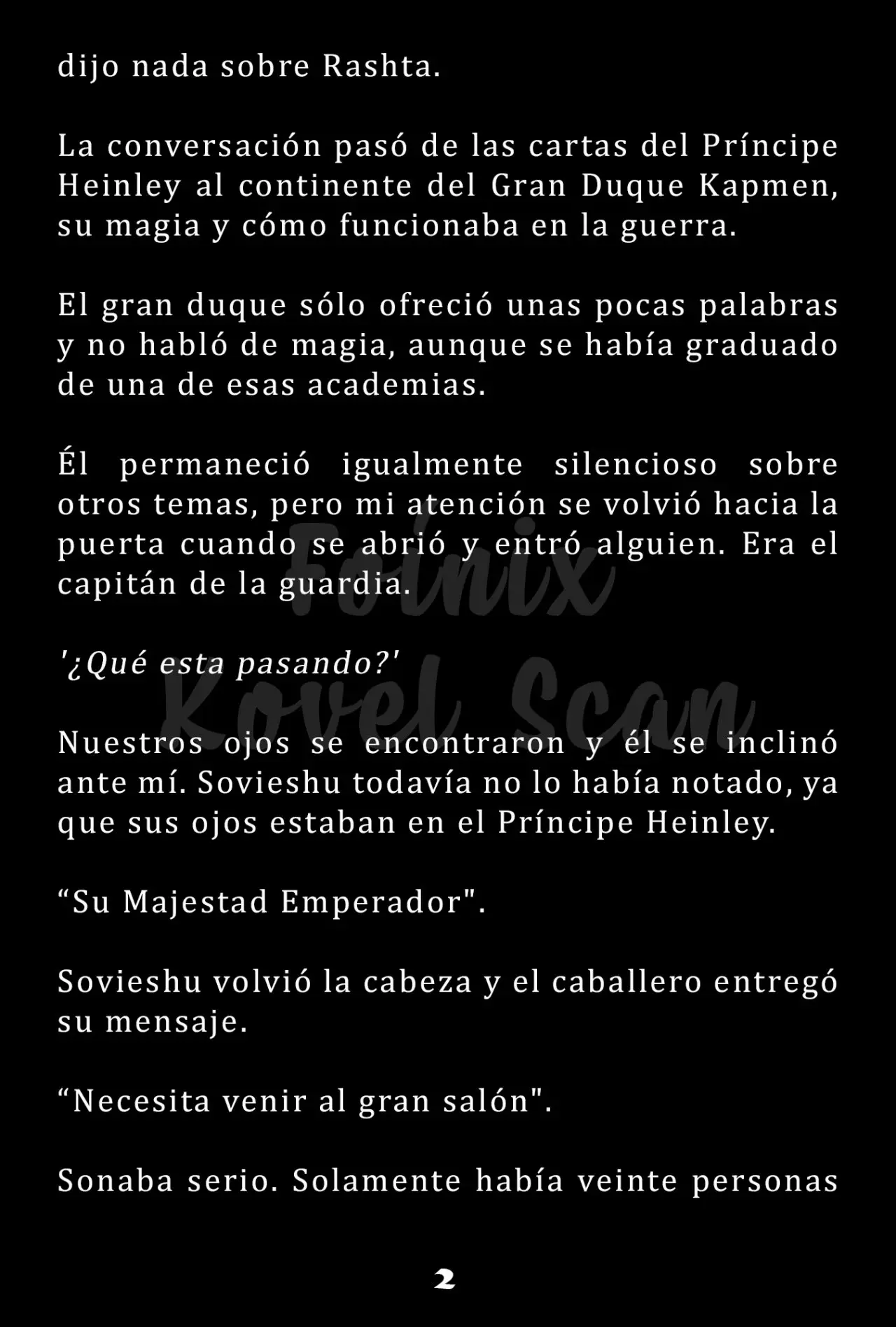 La Emperatriz se volvió a casar (Novela) - Capítulo 37 - Página 3 - LectorTMOo