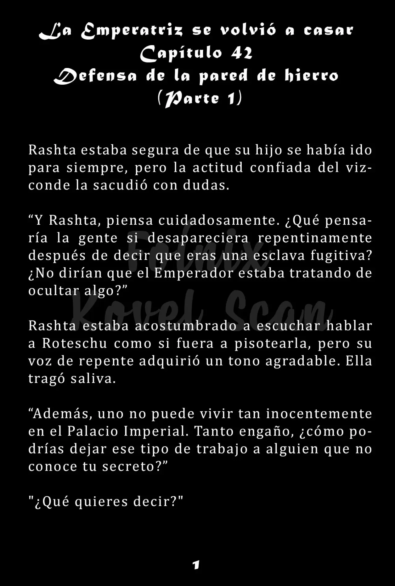 La Emperatriz se volvió a casar (Novela) - Capítulo 42 - Página 2 - LectorTMOo